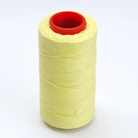 light yellow 250 meter 1mm flat waxed wax thread cord sewing craft for diy leather hand stitching 5