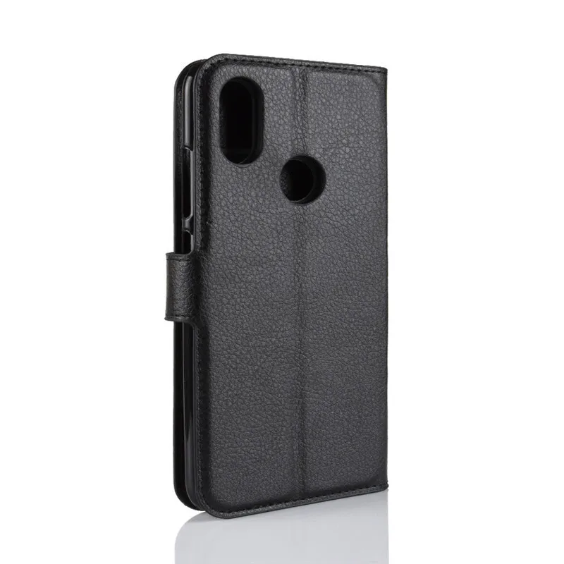 Чехол для Xiaomi Redmi S2 с рисунком личи и отделениями карт из искусственной кожи