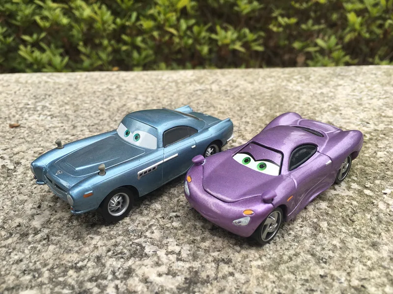 Disney Pixar Cars 2 Финн МакМиссл и Холли шифтвелл 1:55 шт. Литье металла игрушечных