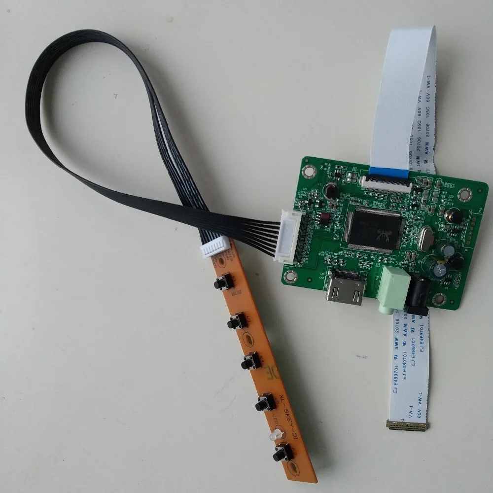 HDMI lcd светодиодный EDP контроллер драйвер платы комплект DIY для 15," LP156WH3-TPTH/LP156WH3-TPT2 1366X768 кабель карта панель экран дисплей