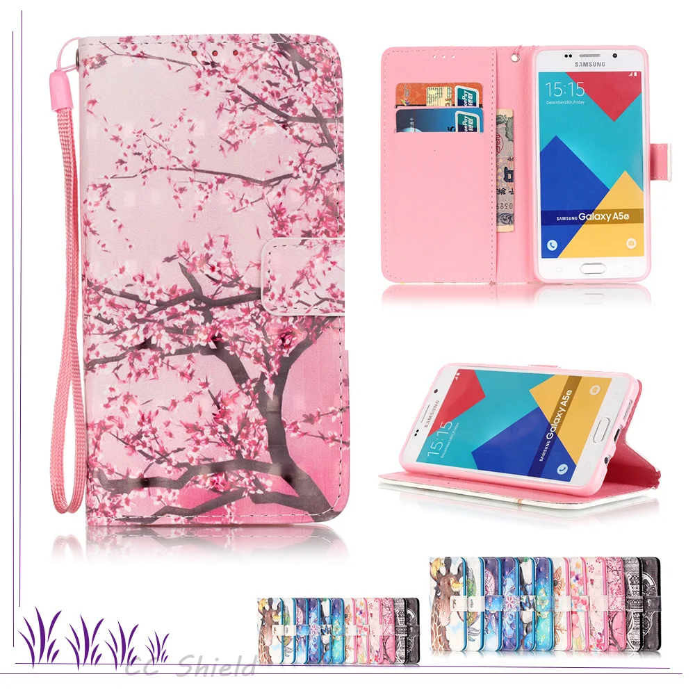 Чехол с 3D рисунком для Samsung Galaxy A5 A 5 2016 A510 A56 A510FD A510MD A510F/DS SM A510F A510M кожаный чехол