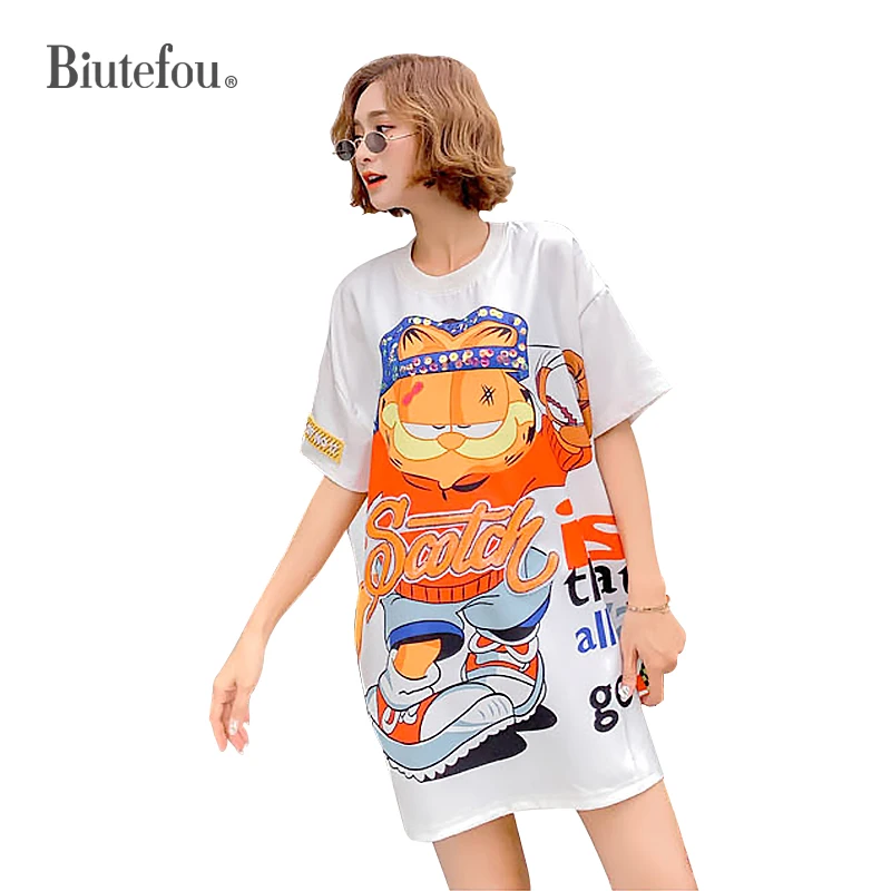 2019 летние модные женские вязаный свитер с длинным рукавом и изображением