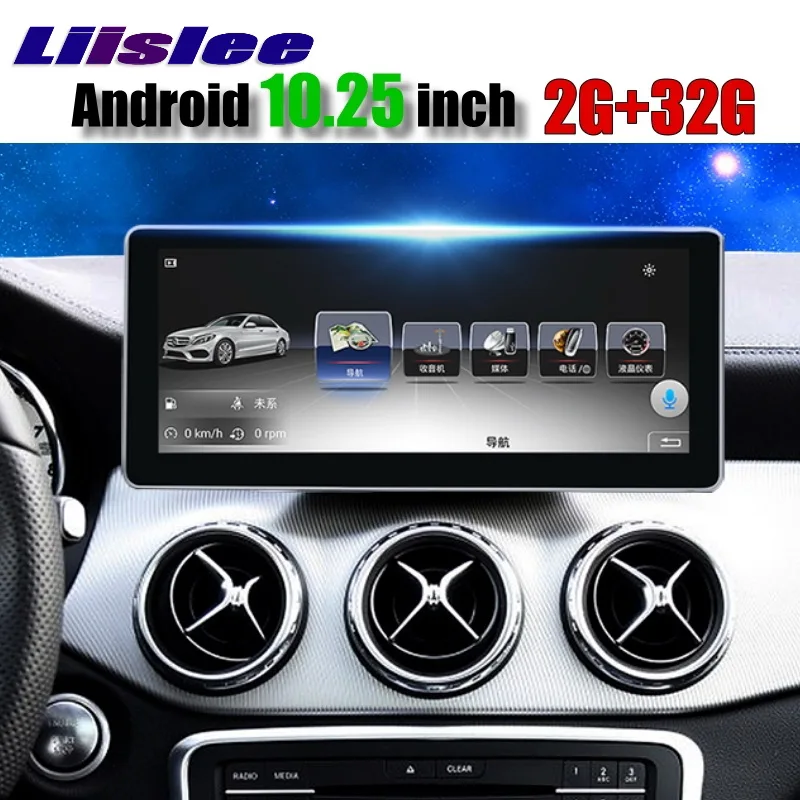Для Mercedes Benz MB A B G GLA CLA 2012~ NTG Liislee автомобильный мультимедийный плеер CarPlay адаптер NAVI Радио wifi gps навигация