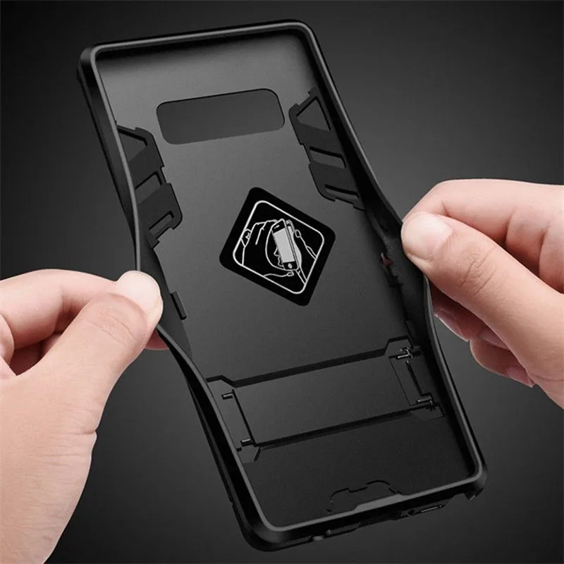 PDGB бронированный чехол для samsung Galaxy S10 Lite S8 S9 Plus S7 Edge 5G M10 M20 M30 A20 A30 A40 A50 A70 Hybird TPU