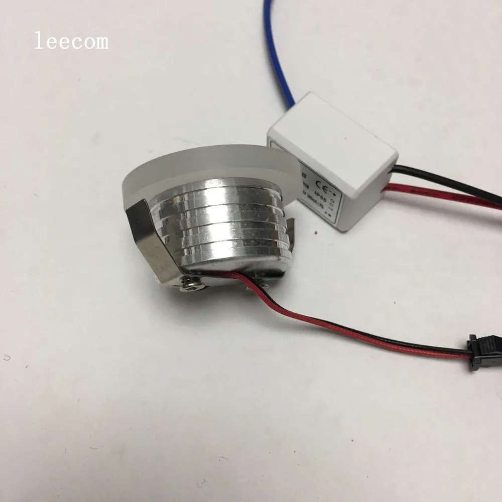 DC12V 10 шт./лот dimmabble мини светодиодный светильник белый круглый точечные