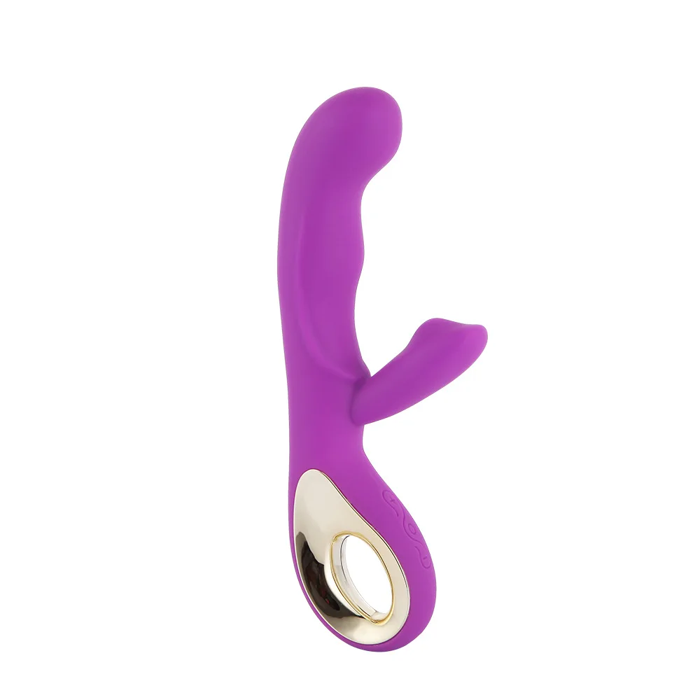 Двойной вибратор G spot с usb зарядкой Мощный Кролик женские интимные игрушки av