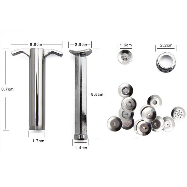 Полимерный сахар из нержавеющей стали для пасты печенья экструдер пистолет