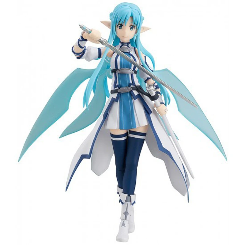 15cm Anime Sword Art Online II SAO Asuna ALO ver. Figma PVC Action Figure Collectible Model Toys Doll Christmas Gifts With Box|gift collection|art onlinesword art online |