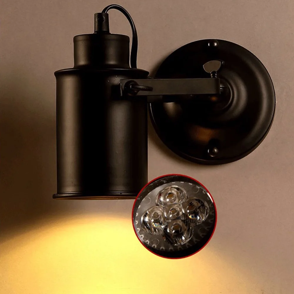 Винтажные Настенные светильники для лофта железные металлические настенные