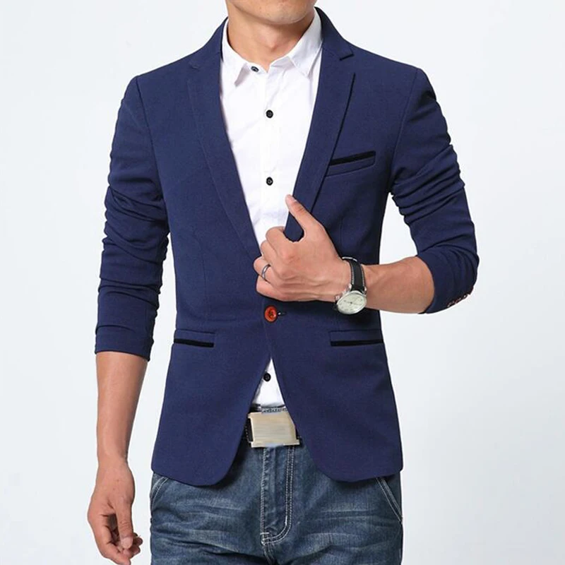Мужская куртка Новые Модные slim fit осенне весенние куртки jaqueta masculina на каждый день
