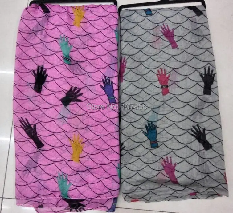 Бесплатная доставка! Прекрасный мода отпечаток ладони шарф | Аксессуары для