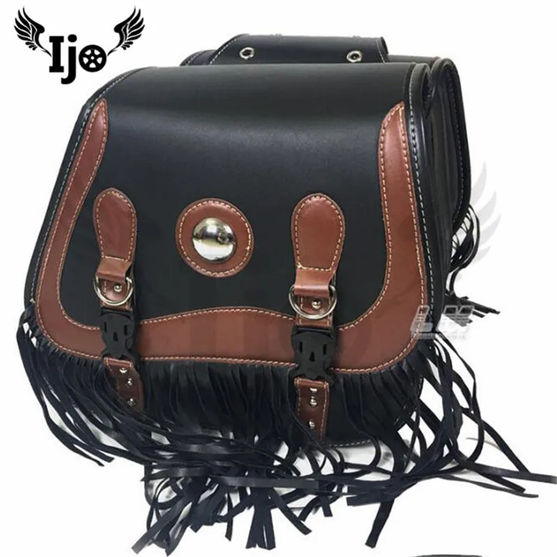 

alforjas para moto saddle bag for Vespa benelli harley softail maletero moto sacoche moto mochila moto helmet bag motorcycle bag