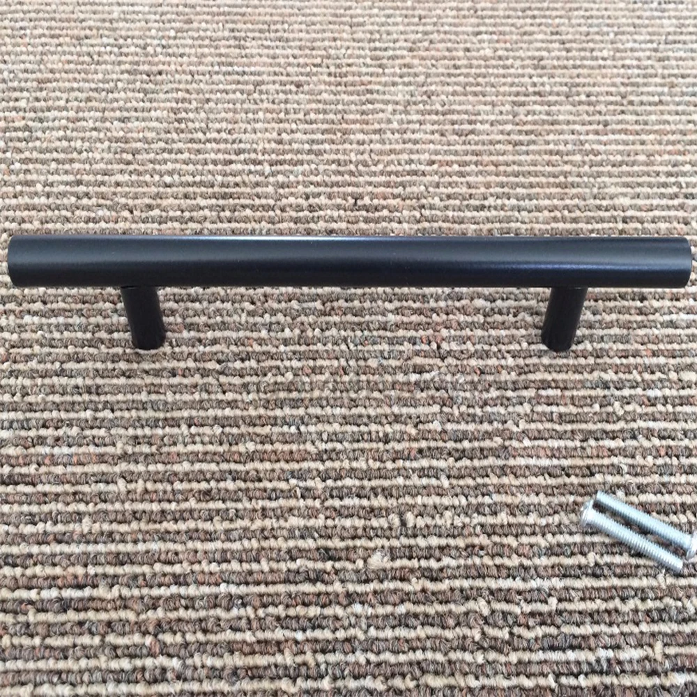 

Cabinet Pulls Matter Black Hole Spacing Knobs~256mm(10") Furniture Hardware Drawer Handles Stainless Steel 200 Pack