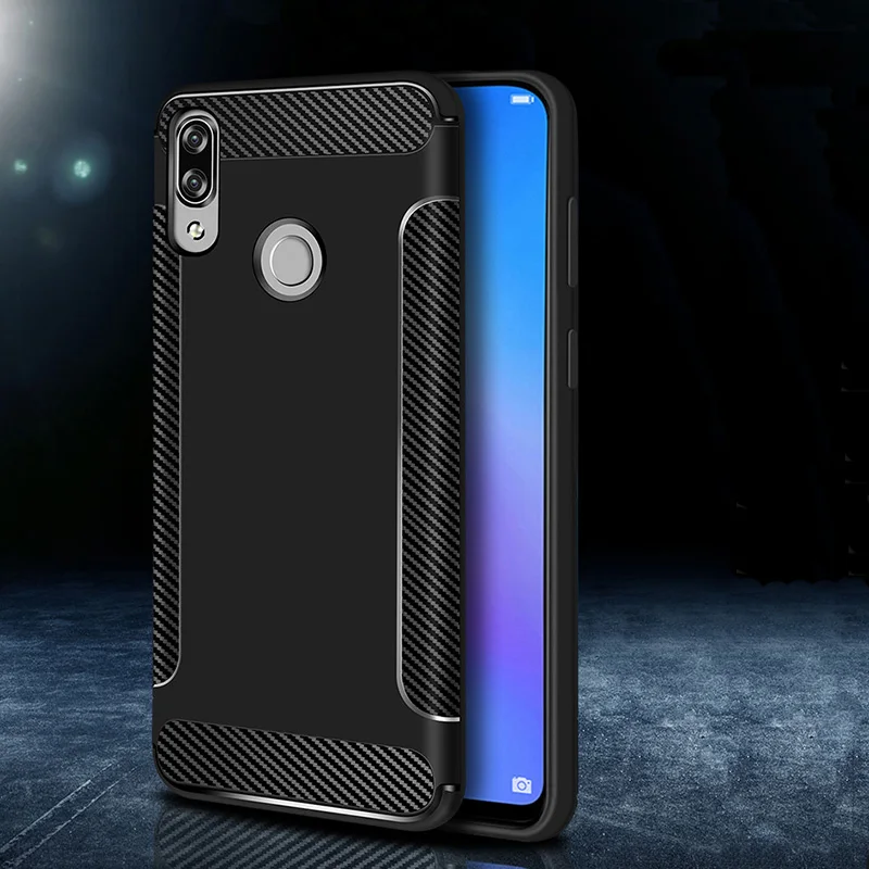 Силиконовый защитный бампер чехол для Huawei P20 lite pro P8 P9 2017 P smart Plus Honor8 9 7C 7A Mate10 20 Y5 Y6 Y9