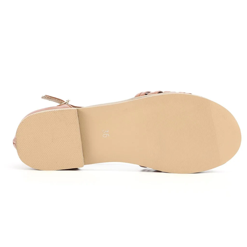 Женские сандалии с ремешками YOUYEDIAN повседневные на платформе закрытым носком