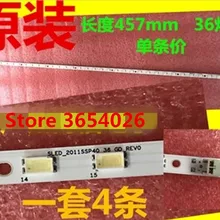 4Piece/lot LED strip GT0330-4 E329419 SLED-2011SSP40 36 REV0 36 LEDs 457MM for for LCD-40LX330A