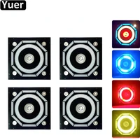 4pcslot 240 led halo pixels background light rgb music sound control strobe speed adjustable for stage disco dj bar party club