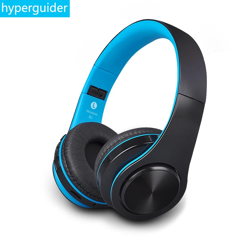 Беспроводные наушники hyperguide с поддержкой Bluetooth 4 1 повязка на голову поддержка