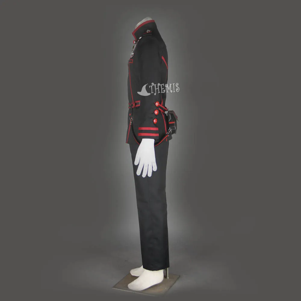 Athemis D. Gray-man Аллен Уокер косплей костюм на заказ крутые черные мужские костюмы сумка на пояс брошь Пояс перчатки