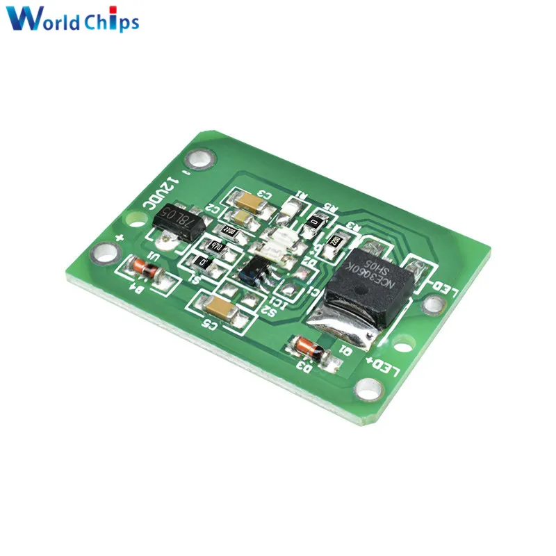 Емкостный сенсорный переключатель модуль датчика 12 В нажимная кнопка задвижка с