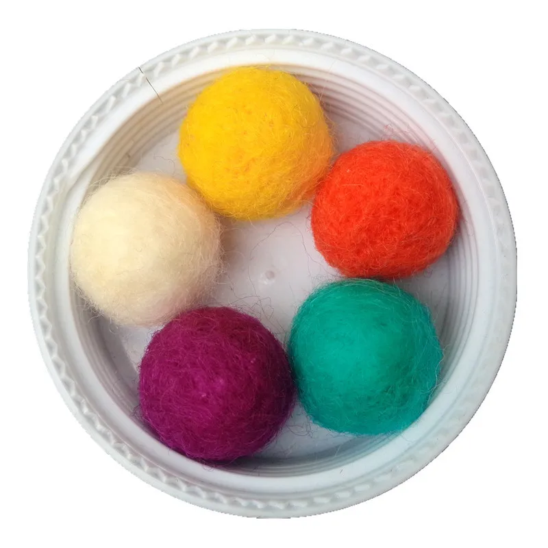 Free Shipping Wholesale Light Grey Color Handmade wool felt ball 200pcs 20mm diy Woven Balls For Rugs jewelry beads home Decor | Украшения