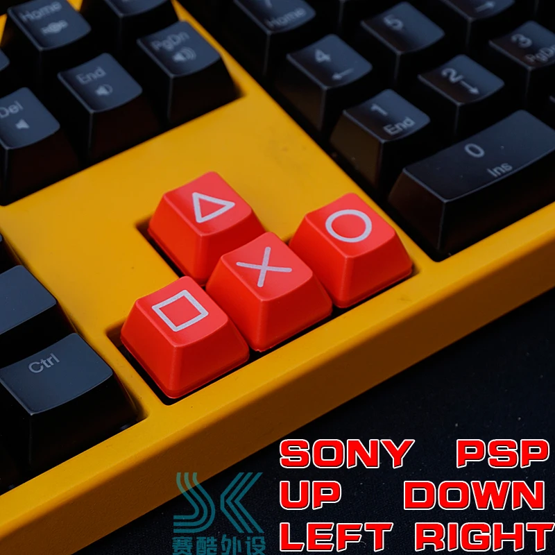 Механическая клавиатура ABS Pervious to light keycap клавиша направления вверх и вниз влево