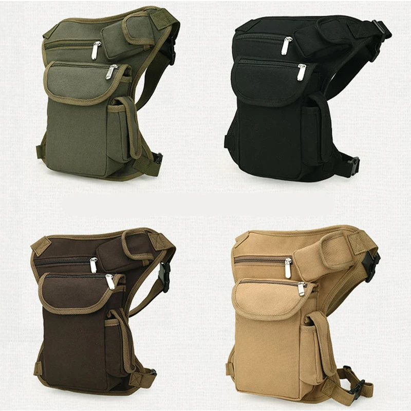 Многофункциональная Холщовая Сумка унисекс в стиле милитари тактическая