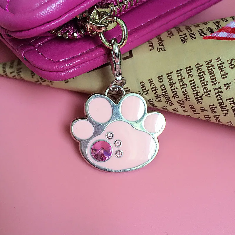 Милый кошачий лапа для домашних животных сделай сам серебряного цвета из горного