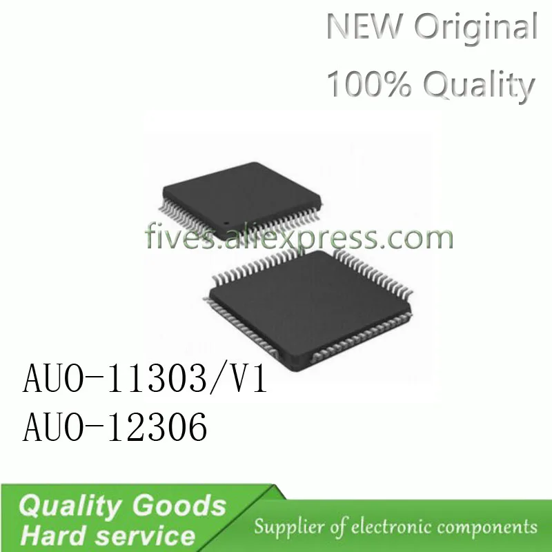 

5 piezas AUO-11303/V1 AUO-12306 AUO QFP64 nuevo y original IC
