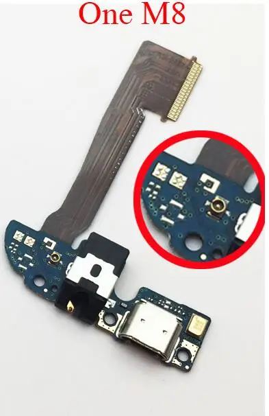 One M8 Зарядное устройство Usb док-разъем для htc One Dual Sim 802t 802d 802 w/M7 801e M8 E8 M9 M9 Plus M9+ M10 зарядный порт гибкий кабель - Цвет: One M8