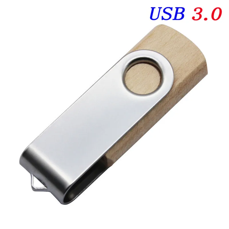 maple JASTER Пользовательский логотип более 10 шт Usb 3,0 вращающийся плакированный зажим ручка-накопитель 128 ГБ 16 ГБ 32 ГБ 64 ГБ Usb флэш высокоскоростная карта памяти - Цвет: maple