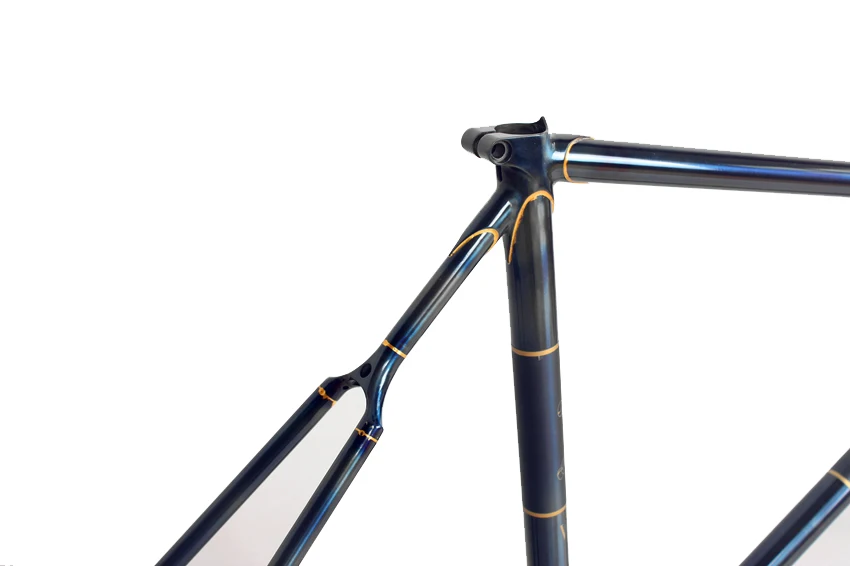 Fixed gear велосипеда 4130 Хромомолибденовая сталь рамка DIY размер 46 см 48 50 52 56 58 60 62