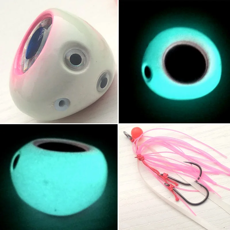 200 г/150 г/120 г/100 г/80 г/60 г/40 г Kabura Pesca Slider Snapper/Sea bream Jig head с юбкой свинец джиг приманка