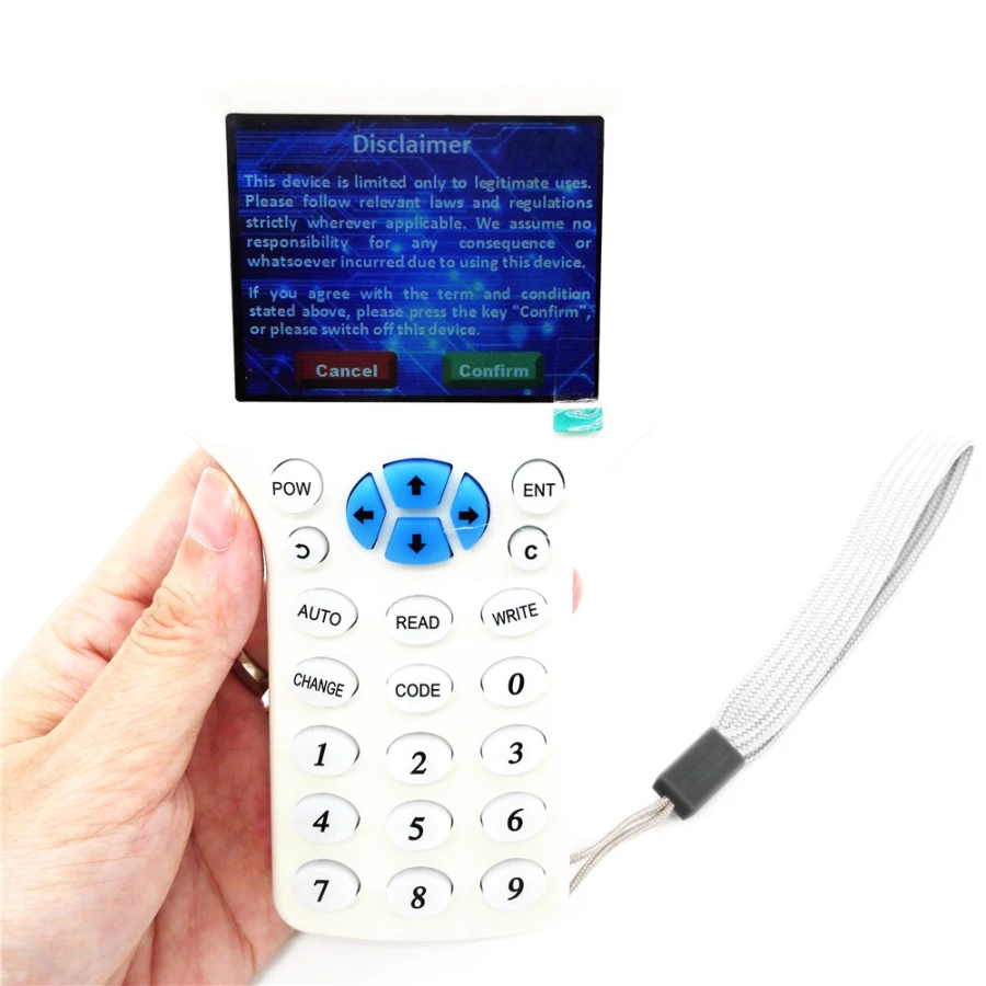 Карманная смарт-карта IC NFC ID 9 частоты RFID копировальный аппарат считывающее