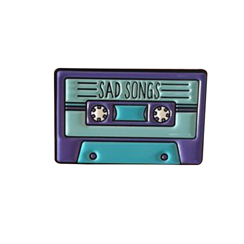 

Sad songs tear drop Enamel Pin