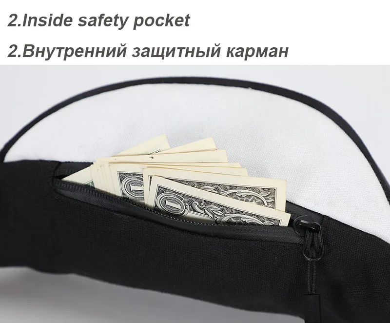 1 шт., персонализированная поясная сумка с принтом на заказ для бега, Мужская поясная сумка на бедро, женская сумка на молнии для телефона, унисекс, нагрудная сумка