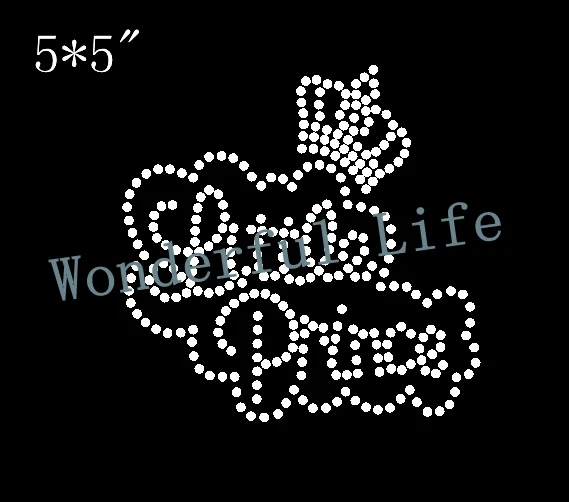 Чудесная жизнь Бесплатная доставка Принцесса Корона белое изображение 4 шт./лот