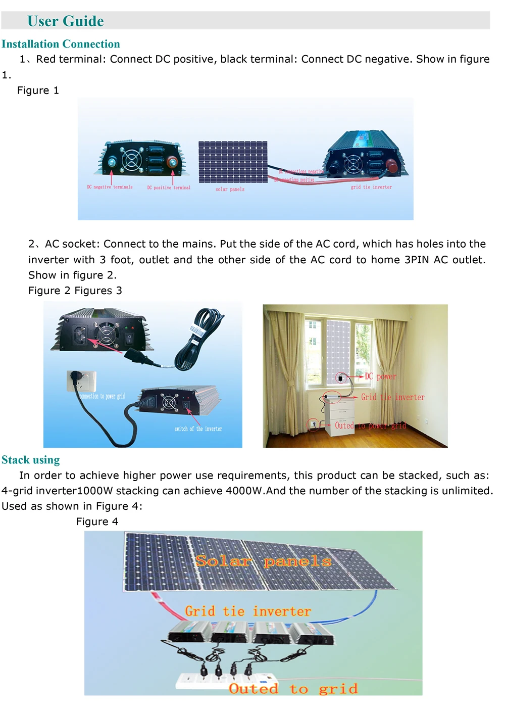Слежением за максимальной точкой мощности, 1000W солнечный Grid-Tie инвертор для 18 в Панели Солнечные с немодулированным синусоидальным сигналом DC10.5-28V для AC110/220 V 50/60HZ Солнечный Мощность инвертор