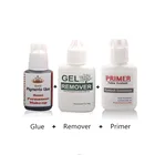 Набор клея для наращивания ресниц, профессиональный очиститель и праймер для макияжа, инструменты для салона
