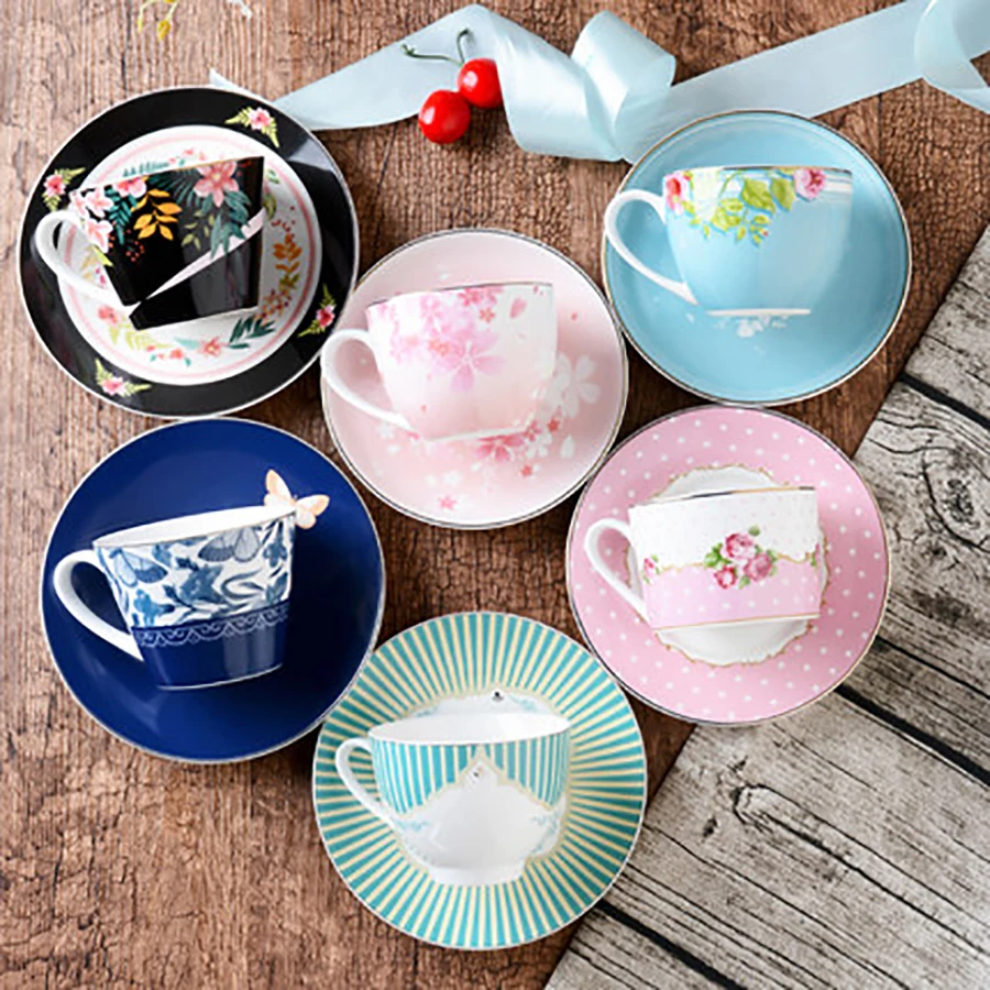 Набор кофейных кружек в европейском стиле Ins чашки для эспрессо капучино