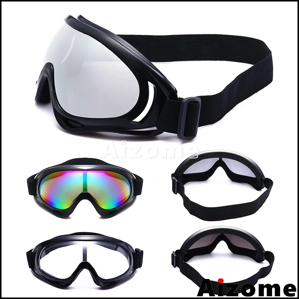 

Motorcycle Biker Glasses Outdoor Sports Skiing Snowboard Snowmobile Goggles Windproof Dust-proof Glasses Skate Ski Goggles