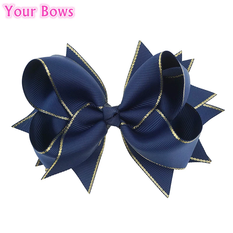 1 шт. Детские банты для девочек 5 дюйма с заколками волос 6 см|girls hair bows|hair bowsbows for girls