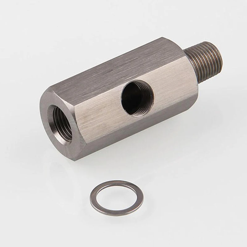 Датчик давления масла из нержавеющей стали тройник измерительный прибор со