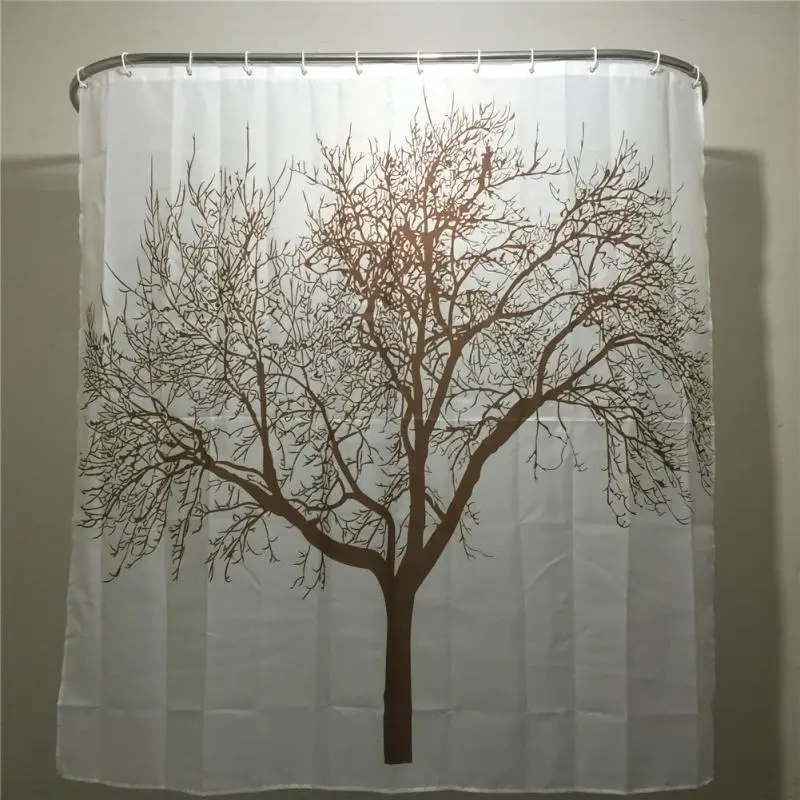 Креативный домашний декор полиэстер коричневое дерево Водонепроницаемая