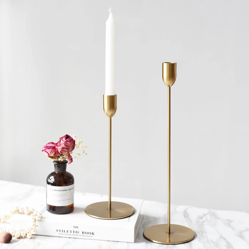 Baffect подсвечник плоские подсвечники Железный Подсвечник светильник для свадьбы