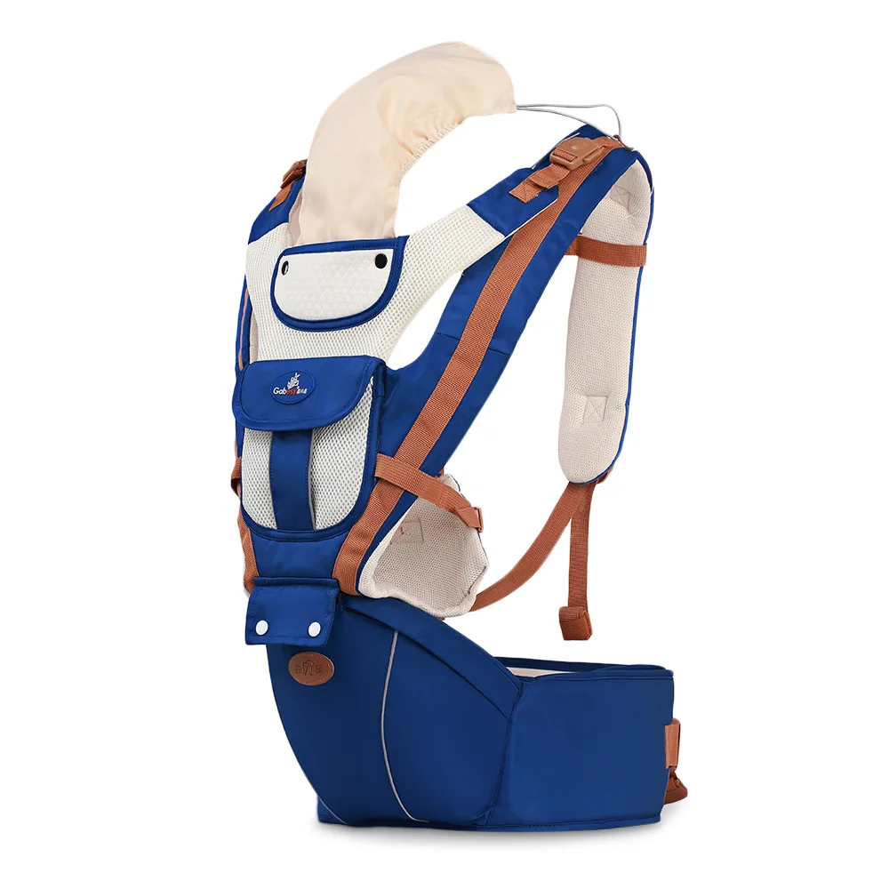 Новейший органический хлопок младенческий Хипсит переноска передняя сторона