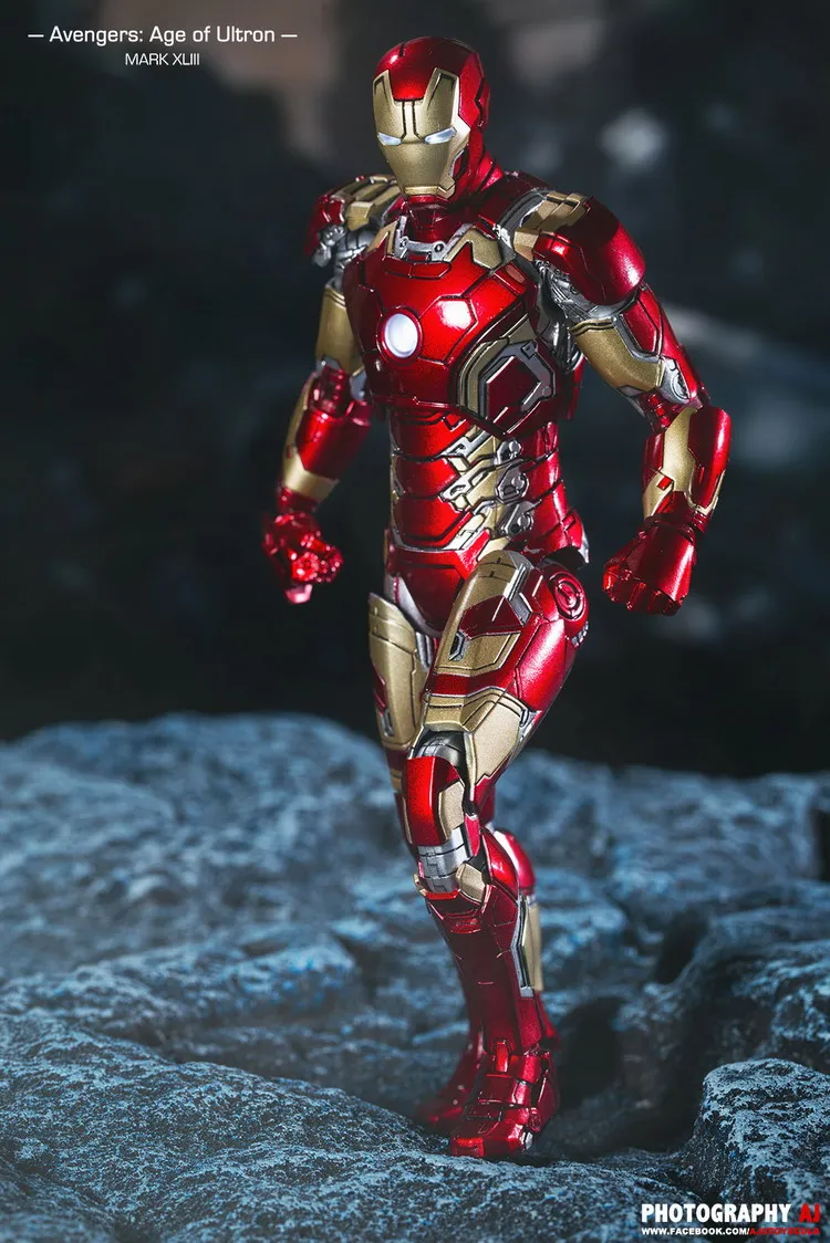 Коллекционная фигурка из 1/12 сплава Ultron Ironman MK43 MK42 для поклонников, подарок на праздник