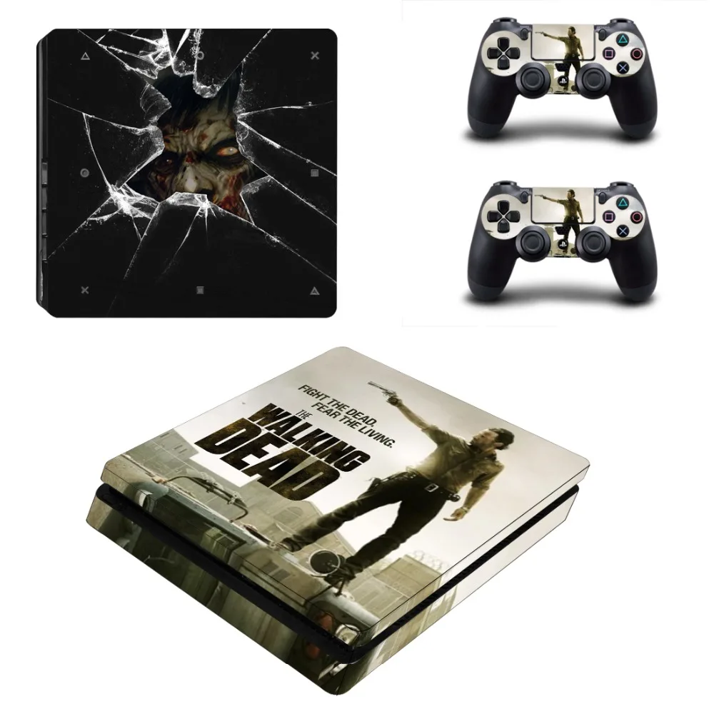 С изображениями из сериала Ходячие мертвецы PS4 тонкий переводная картинка для Sony