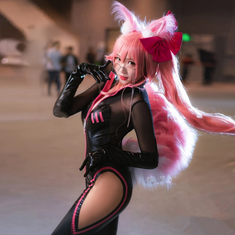 Аниме FGO Tamamo no Mae Fate/большой заказ Koyanskaya лиса секретаря женские сексуальные