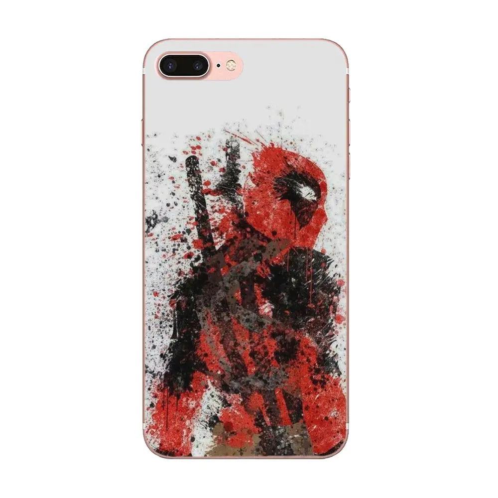 Супер забавный крутой Marvel Hero Супермен Дэдпул для Galaxy A3 A5 A7 On5 On7 2015 2016 2017 Grand Alpha G850